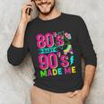 Retro 1980s 80's Baby 1990s 90's Made Me Nostalgia Vibes Unisex Long Sleeve T-Shirt Retro 1980s 80's Baby 1990s 90's Made Me Nostalgia Vibes Unisex Long Sleeve T-Shirt