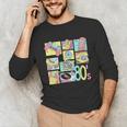Retro 80s Nostalgia 1980s Throwback Party Costume Unisex Long Sleeve T-Shirt