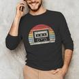 Retro Cassette Tape 80s 90s Nostalgia Unisex Long Sleeve T-Shirt