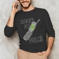 Retro Dumb Flip Phone Vintage 90s Y2K Tech Nostalgia Unisex Long Sleeve T-Shirt