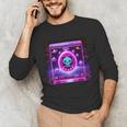 Retro Nostalgia Vaporwave- Error 404 Unisex Long Sleeve T-Shirt