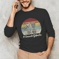 Retro Snack Goals Icon Nostalgia Unisex Long Sleeve T-Shirt