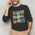 Retro Starter Pack 80s 90s Vintage Nostalgia Cassette Tape Unisex Long Sleeve T-Shirt