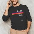 Retro VHS Tape Graphics 80s 90s Nostalgia Costume Unisex Long Sleeve T-Shirt