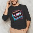 Retro VHS Vaporwave Video Cassette Nostalgia Geek Chic Unisex Long Sleeve T-Shirt Retro VHS Vaporwave Video Cassette Nostalgia Geek Chic Unisex Long Sleeve T-Shirt