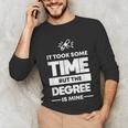 Returning Adult College Graduation T-Shirt Unisex Long Sleeve T-Shirt