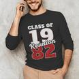 Reunion 1982 Class Of 1982 Reunion 82 Graduation 1982 Unisex Long Sleeve T-Shirt