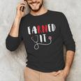 RN Nursing Student Graduation EaRNed It Unisex Long Sleeve T-Shirt