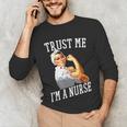 Rosie Riveter Nurse Shirt Nurse Graduation Shirt Unisex Long Sleeve T-Shirt