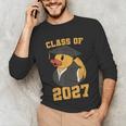 Rubber Duck Class Of 2027 Senior 2027 Graduation Year Senior Unisex Long Sleeve T-Shirt