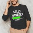 Sales Manager Loading Graduation Graduate New Job Unisex Long Sleeve T-Shirt