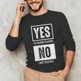 Sarcastic Independent Shopper Introvert Shopping Humor Unisex Long Sleeve T-Shirt Sarcastic Independent Shopper Introvert Shopping Humor Unisex Long Sleeve T-Shirt