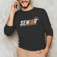 Senior 18 High School Graduation Eighteen Year Old Grad Unisex Long Sleeve T-Shirt