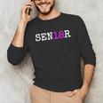 Senior 2018 TShirt Graduation Class Of 2018 Tee Shirt Unisex Long Sleeve T-Shirt