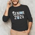 Senior 2021 Grad Shirt 2021 Graduation Unisex Long Sleeve T-Shirt