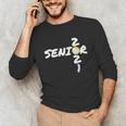 Senior 2021 Volleyball Graduation Shirt Unisex Long Sleeve T-Shirt
