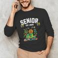 Senior 2025 Graduation Caterpillar For Kids Cute Coquette Unisex Long Sleeve T-Shirt