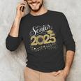 Senior 2025 Graduation Sunflower Class Of 2025 Unisex Long Sleeve T-Shirt