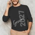 Senior 2027 Class Of 2027 Shirt Graduation Unisex Long Sleeve T-Shirt