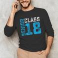 Senior Class 18 Shirt Graduation Apparel T-Shirt Unisex Long Sleeve T-Shirt