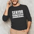 Senior Class 2019 Shirt High School Graduation Geek Unisex Long Sleeve T-Shirt