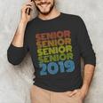SENIOR CLASS 2019SHIRT High School Graduation Unisex Long Sleeve T-Shirt