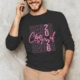 Senior Class Of 2026 Coquette Bow Graduation 2026 Girl Women Unisex Long Sleeve T-Shirt