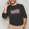 Senior Class 2026 Graduation American Flag Senior 2026 Unisex Long Sleeve T-Shirt