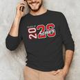 Senior Class Of 2026 Graduation Back To School Senior 26 Unisex Long Sleeve T-Shirt