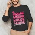 Senior Class Of 2026 Pink Coquette Bow Graduation 2026 Unisex Long Sleeve T-Shirt