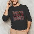Senior Graduation Class Of 2023 High School College Graduate Unisex Long Sleeve T-Shirt