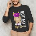 Senior Graduation TShirt 2019 Got My Diploma Llama Pun Shirt Unisex Long Sleeve T-Shirt