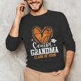 Senior Grandma Class Of 2026 Basketball Graduation Heart Unisex Long Sleeve T-Shirt