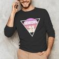 Seniors 2021 For Her Him Retro 21 Graduation Class Unisex Long Sleeve T-Shirt