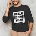 Seniors Class Of 2026 Back To School Graduation Unisex Long Sleeve T-Shirt