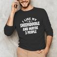 Sheepadoodle Fur Parent Sheeppoo Lover Dog Owner Introvert Unisex Long Sleeve T-Shirt Sheepadoodle Fur Parent Sheeppoo Lover Dog Owner Introvert Unisex Long Sleeve T-Shirt