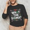 What The Sigma Christmas Party Outfit For Introverts Unisex Long Sleeve T-Shirt