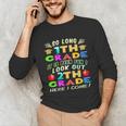 So Long 1st Grade 2nd Grade Here I Come Graduation 2022 Unisex Long Sleeve T-Shirt