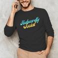 Socially Awkward Introvert Retro Anxious Awkwardly Social Unisex Long Sleeve T-Shirt