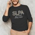 Speech Therapy Graduation For SLPA Therapist Unisex Long Sleeve T-Shirt
