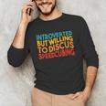 Speedcuber Introvert Cube Solver Speedsolving Speedcubing Unisex Long Sleeve T-Shirt Speedcuber Introvert Cube Solver Speedsolving Speedcubing Unisex Long Sleeve T-Shirt