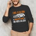 This Station Wagon Runs On Nostalgia Wagon Unisex Long Sleeve T-Shirt
