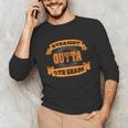 Straight Outta 5th Grade Shirt Fifth Graduation Boys Girls Unisex Long Sleeve T-Shirt