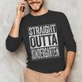 Straight Outta Kindergarten Shirt Boy Girl Graduation Unisex Long Sleeve T-Shirt