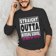 Straight Outta Nursing School Class Of 2018 Graduation Unisex Long Sleeve T-Shirt