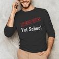 Straight Outta Vet School Graduation Veternarians I Survived Unisex Long Sleeve T-Shirt