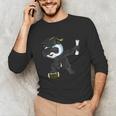 Student Graduation 2022 Panda Football Boys Girls Teenager Unisex Long Sleeve T-Shirt