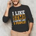 Sumo Wrestling Introvert Wrestler Sumotori Japanese Sport Unisex Long Sleeve T-Shirt Sumo Wrestling Introvert Wrestler Sumotori Japanese Sport Unisex Long Sleeve T-Shirt