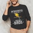 Sun Conure Introvert Parrot Bird Sun Conure Unisex Long Sleeve T-Shirt