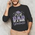 Super Proud Dad Of 2026 Graduate Senior Graduation Family Unisex Long Sleeve T-Shirt